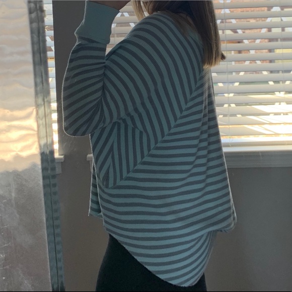 Free People We The Free Striped Love Bug Thermal - Picture 2 of 3